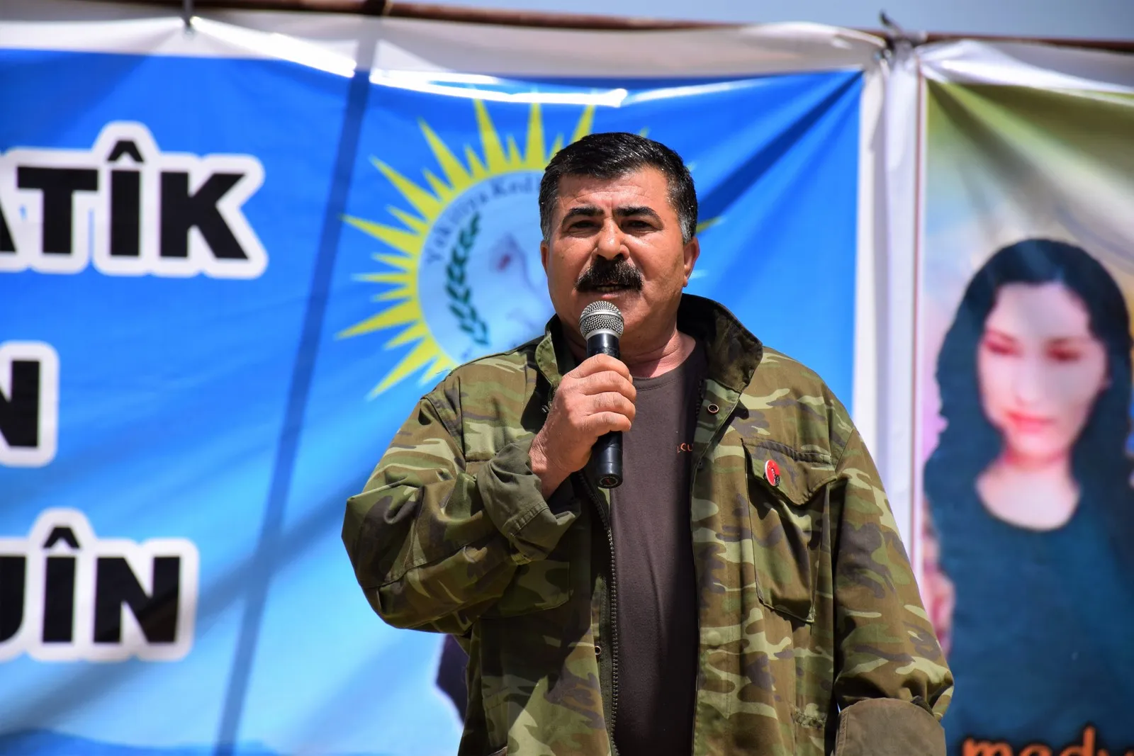 Di pîrozbahiyên 1’ê Gulanê de teqezkirina têkoşîna li dijî dagirkeriya Tirk