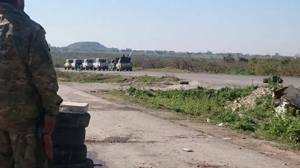 ‘ Konvoyek efserên Tirk derbasî Idlibê dibe‘
