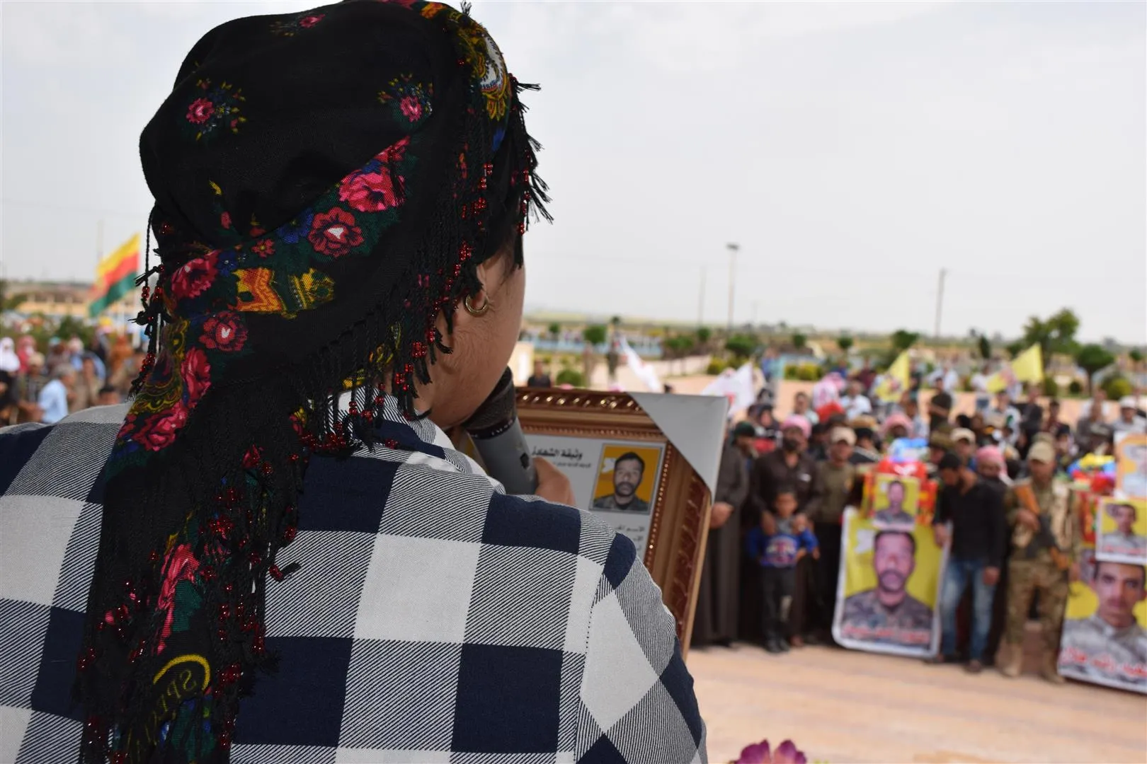 Li Hesekê 2 şehîdên azadiyê bi merasîmekî hatin veşartin