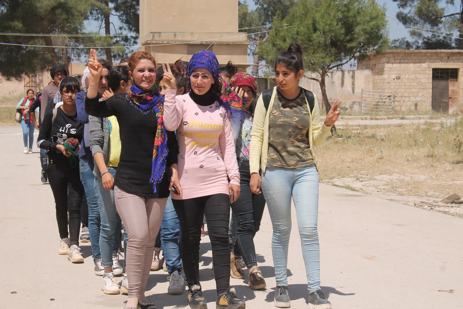 Jinên ciwan û KPC-D çalakiya li Şehbayê dewr girtin