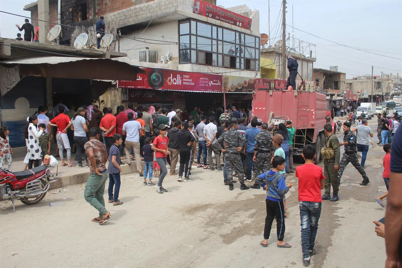 Li Girkê Legê di xwaringehekê de şewat: Kesek birîndar bû