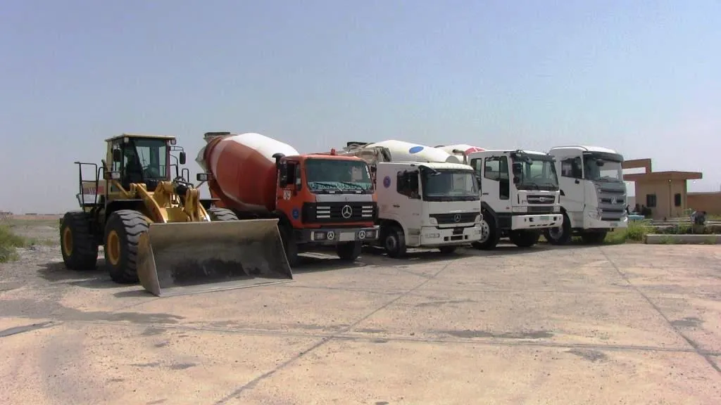 Li Reqayê kargeha betonê hat vekirin