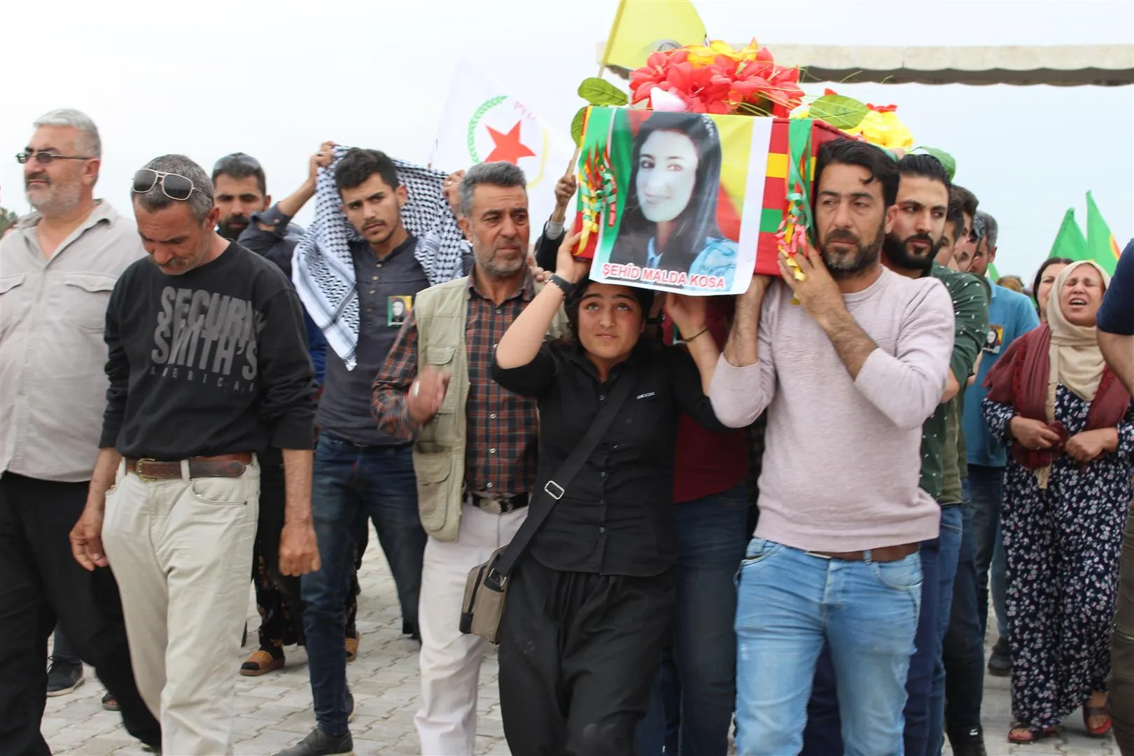 Hesekê cenazeyê endama Akademiya Jinelojiya şehîd Malda spartin axê