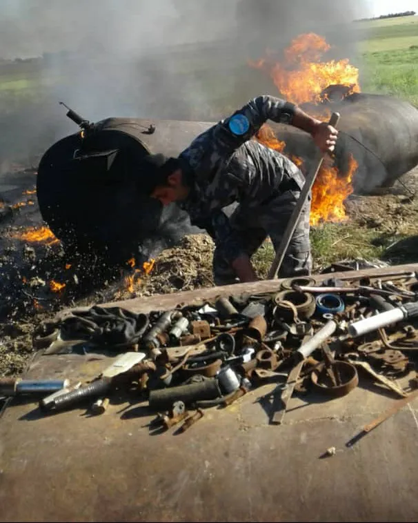 Li Serêkaniyê agir bi sarîceke mazotê ket