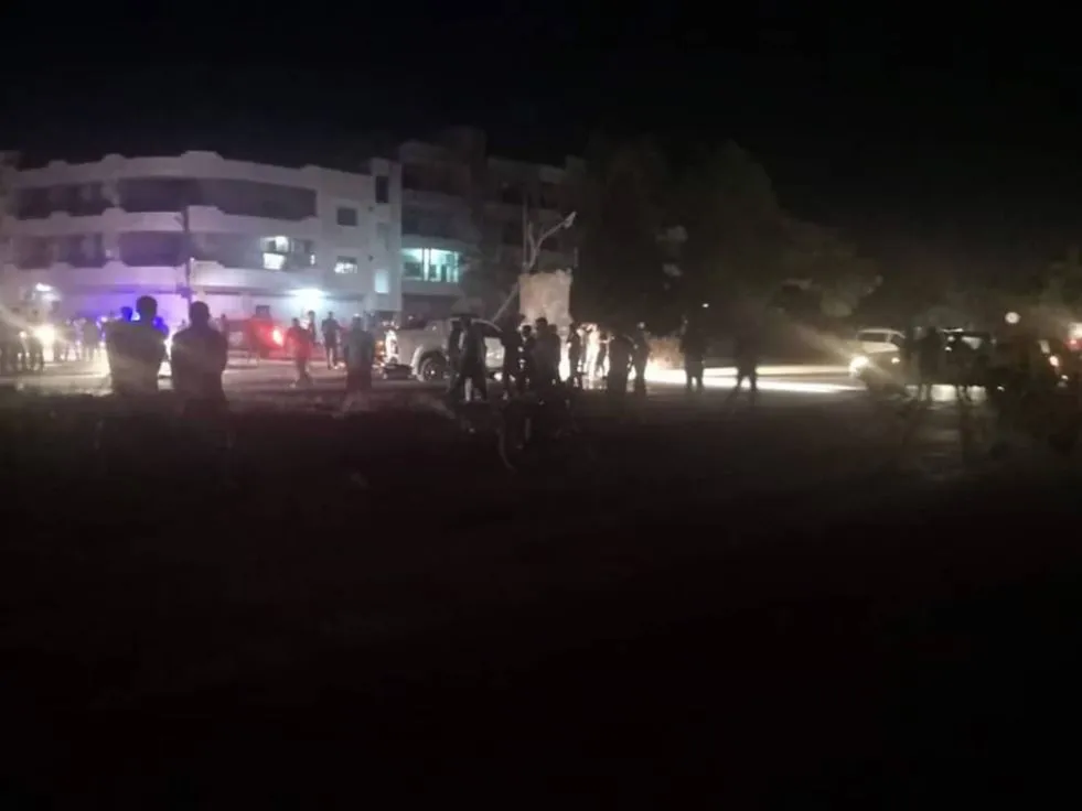 Li Qamişlo teqîn, ziyanên madî çêbûn