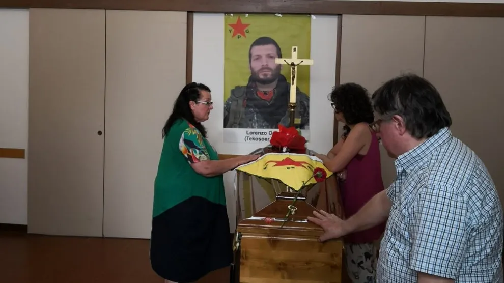 Cenazeyê şehîd Orsettî gihaşt Floransayê