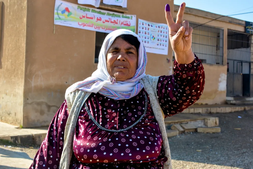 Piştî rizgarkirinê Ermenên Girê Spî dîsa azad bûn