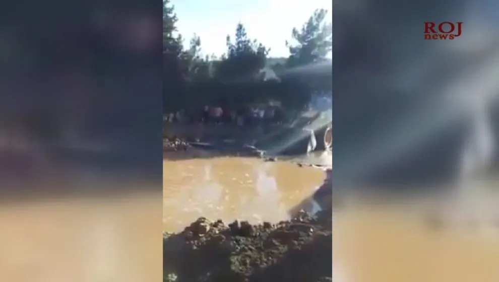 Navenda avê ya Amêdiyê hat bombebarankirin