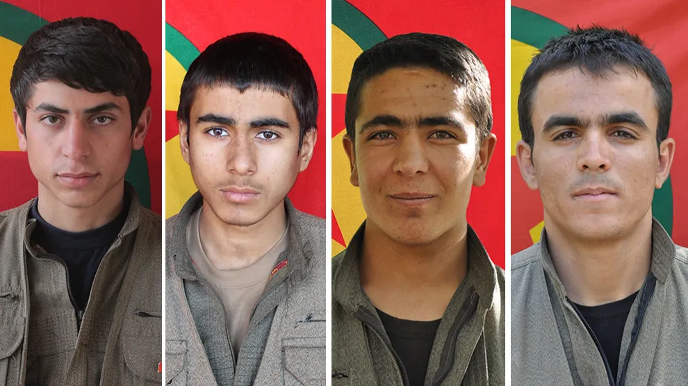 HPG’ê nasnameyên 4 gerîlayên şehîd eşkere kirin
