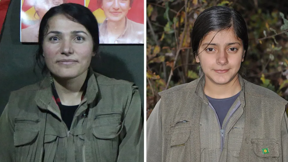 HPG`ê nasnameya du gerîlayên ku li Êlkê şehîd bûbûn eşkere kirin