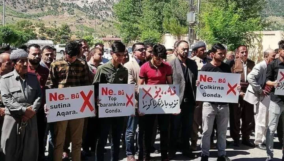 Şêniyên Çemankê dagirkeriya dewleta Tirk şermezar kir