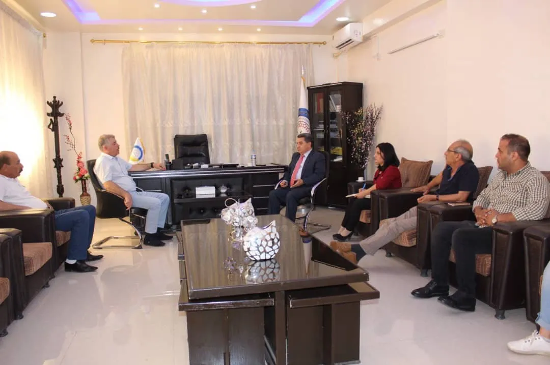 Balyozê Ukraynayê serdana Bakur û Rojhilatê Sûriyê kir