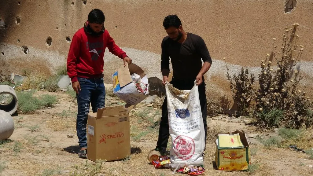 Li Til Hemîsê 150 kg ji madeyên demborî hatin şewitandin