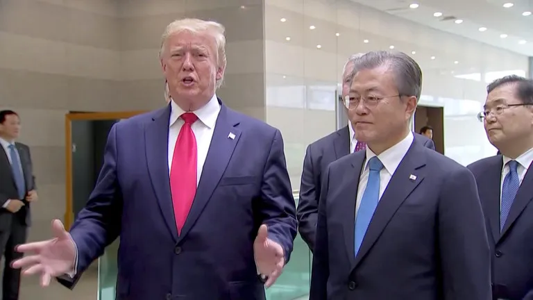 Trump û Kim li ser avakirina du tîmên ji bo kordînekirina danûstandinan lihev kirin