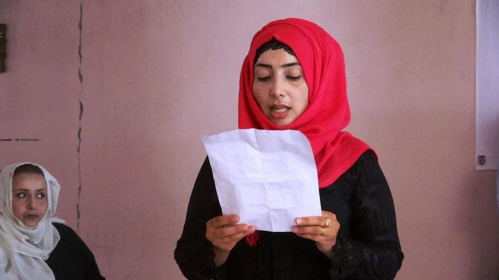 Li Reqayê dewreya fêrkirina xwendinê ji jinan re hate vekirin