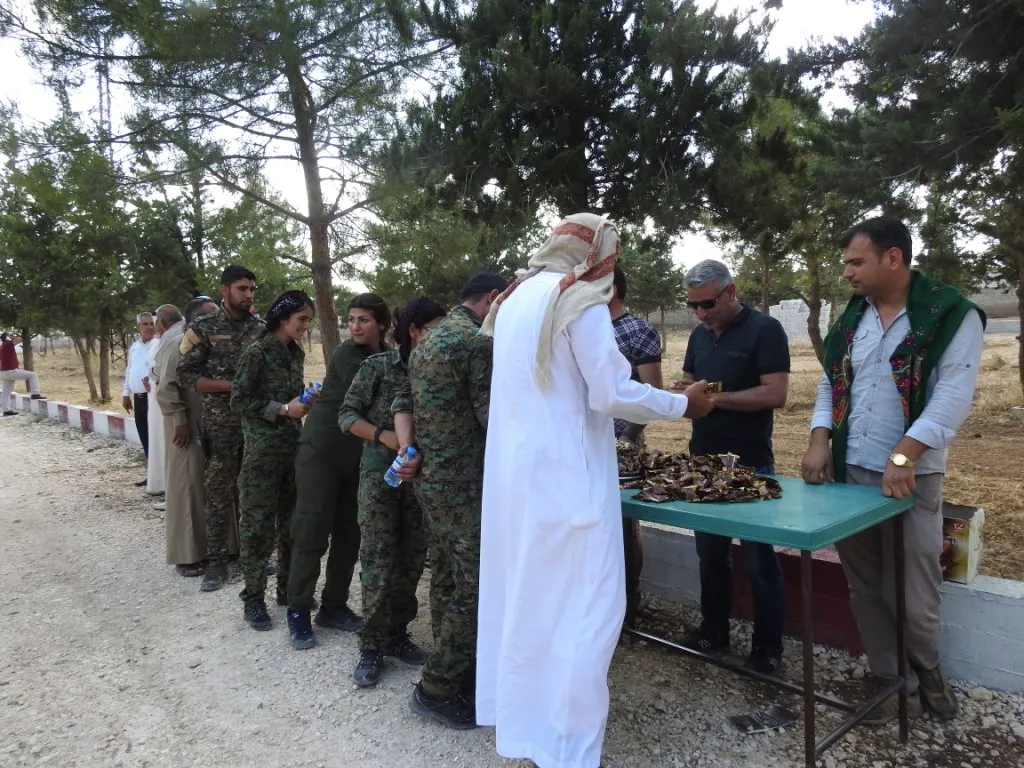 Şahiya salvegera rizgarkirina Girê Spî dest pê kir