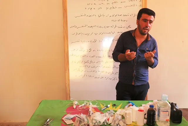 Ciwanên Şoreşger li Şedadê dewreya hemşertiyê vekir