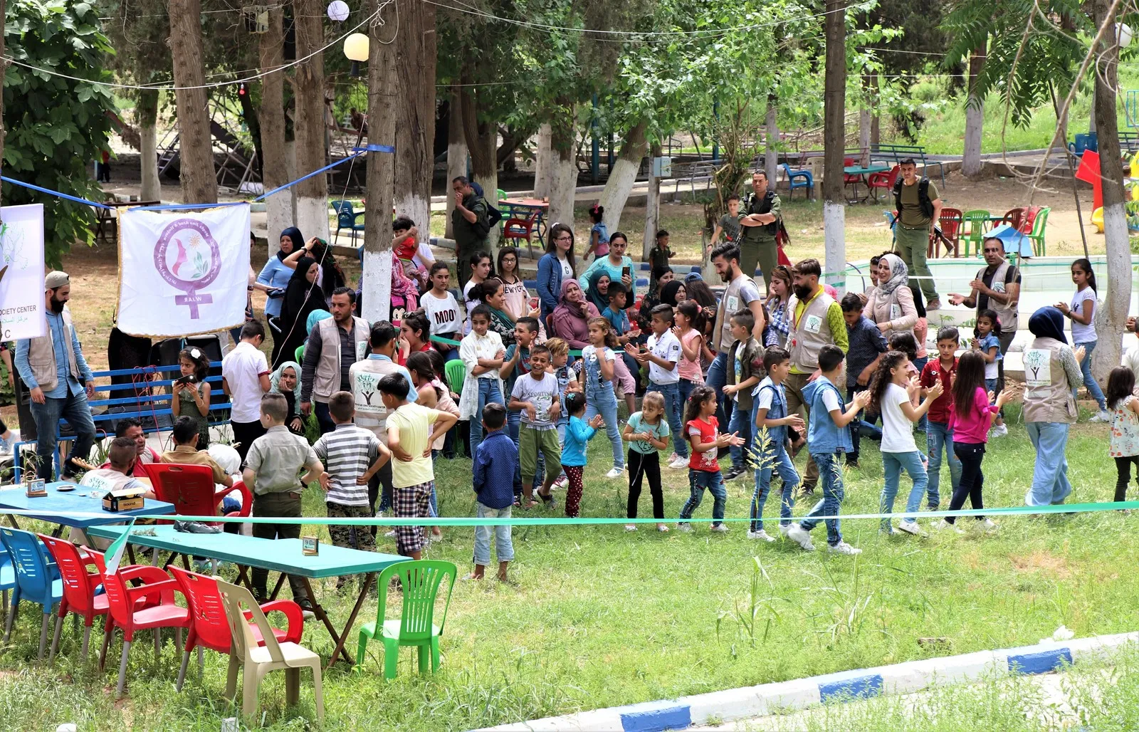 Li Serêkaniyê şahiyek ji bo zarokan hate lidarxistin
