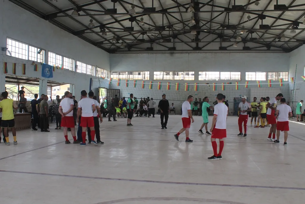 Turnuvaya voleybolê ya "Şehîdên Asayîşê" destpê kir