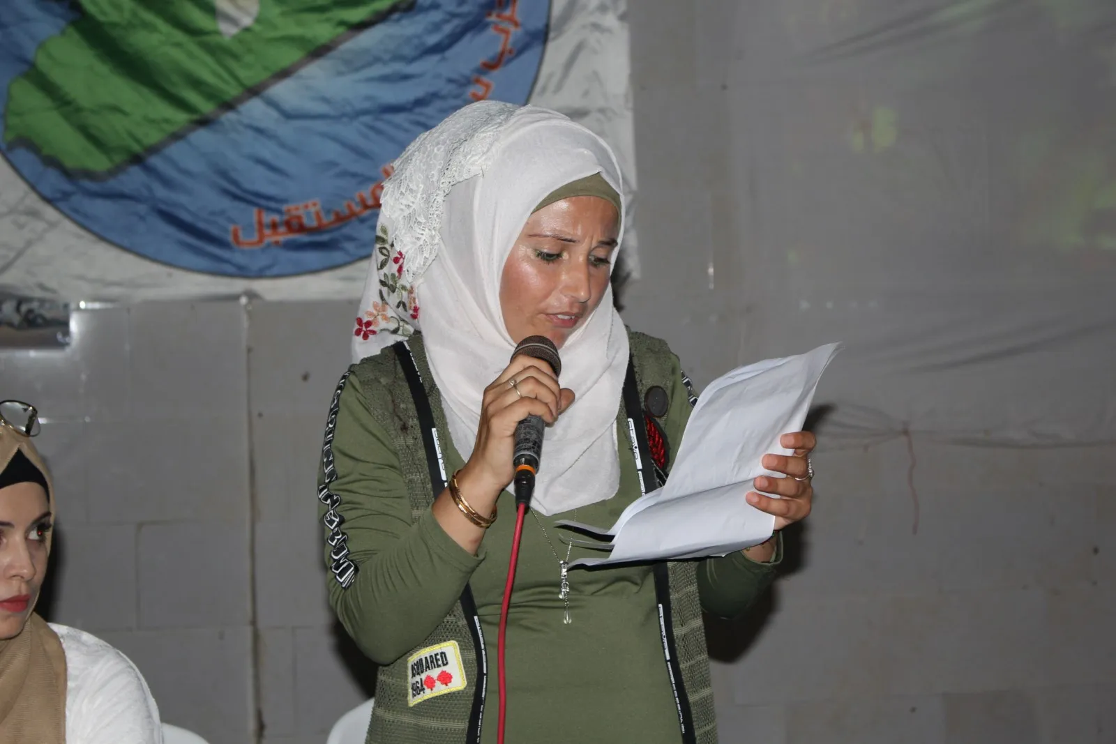 Li Şehbayê panelek bi navnîşan `Jina têghiştî encama civakek têghiştî` ye li dar ket