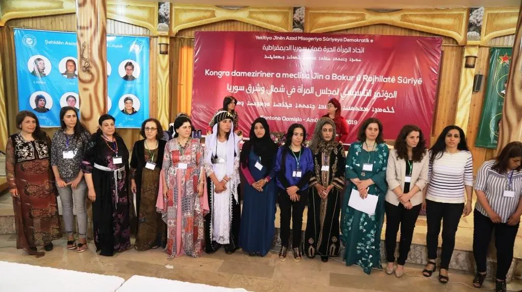 Kongreya Damezirîner a Meclisa Jinan a Bakur û Rojhilatê Sûriyê bi dawî bû