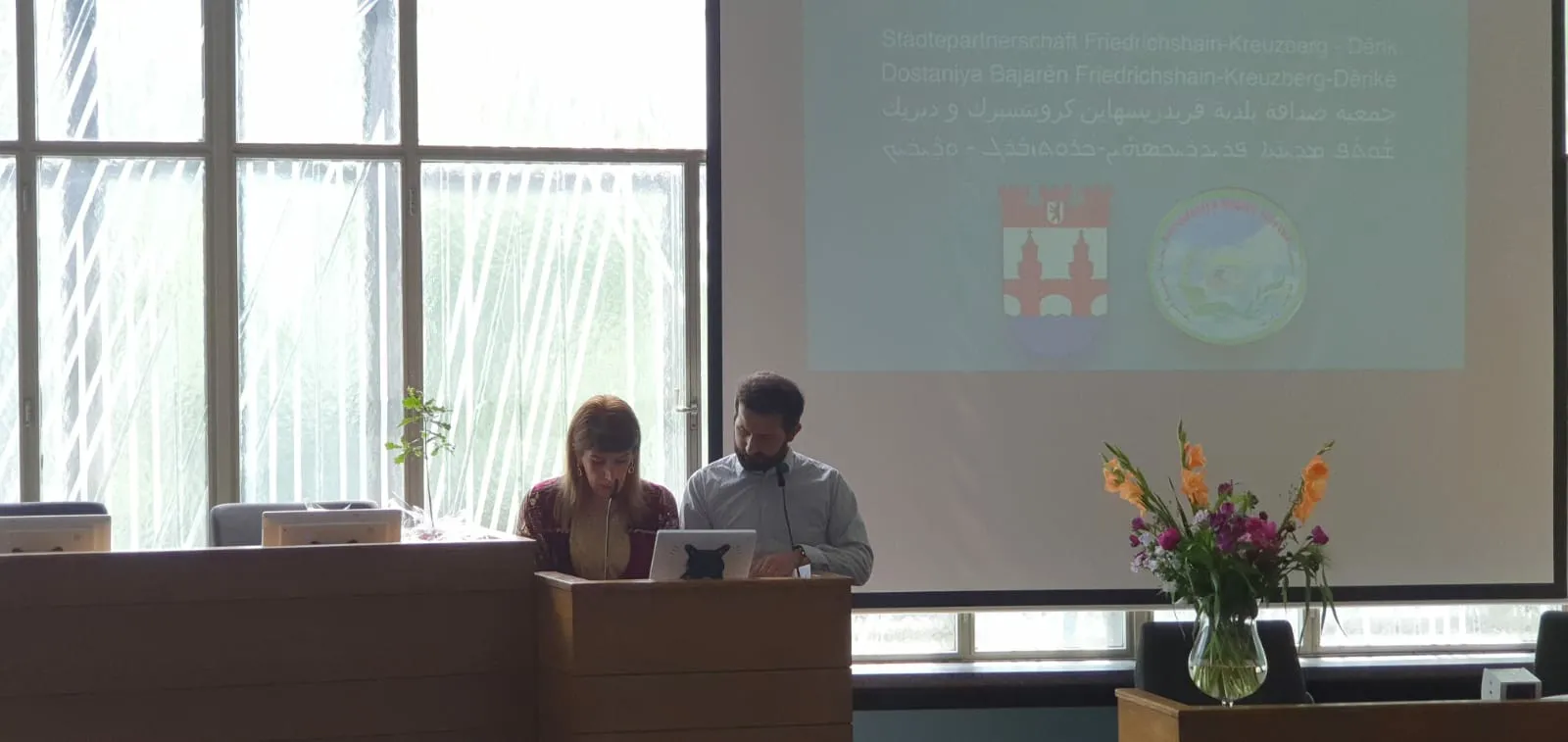 Şaredariyeke Almanî û ya Dêrikê peymana dostaniyê îmze kirin