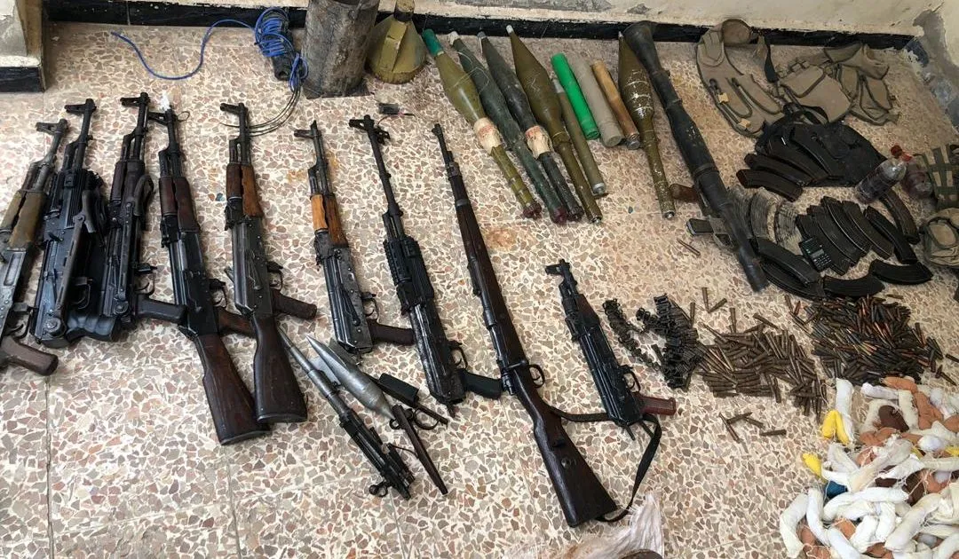 QSD‘ê li Dêrazorê şaneyek veşartî ya DAIŞ‘ê girt