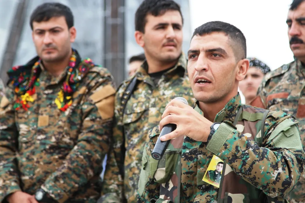 Şervanê QSD‘ê Ehmed Nebhan li Kobanê hate veşartin