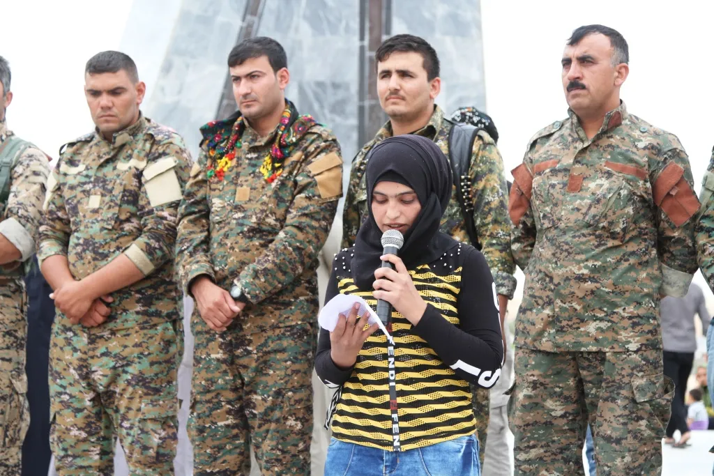 Şervanê QSD‘ê Ehmed Nebhan li Kobanê hate veşartin