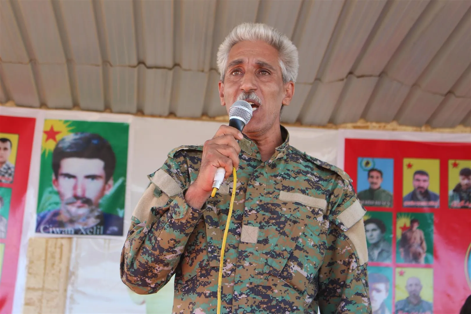 Li Hesekê şehîdên meha Hezîranê hatin bi bîranîn