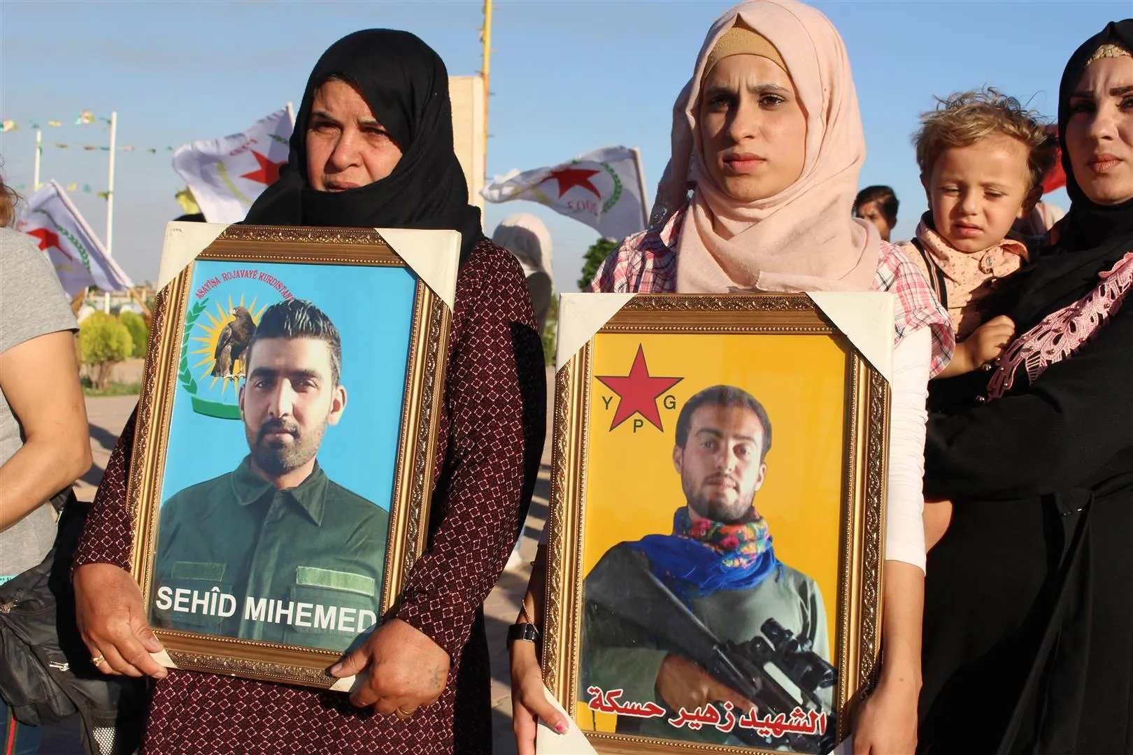 Li Hesekê şehîdên meha Hezîranê hatin bi bîranîn