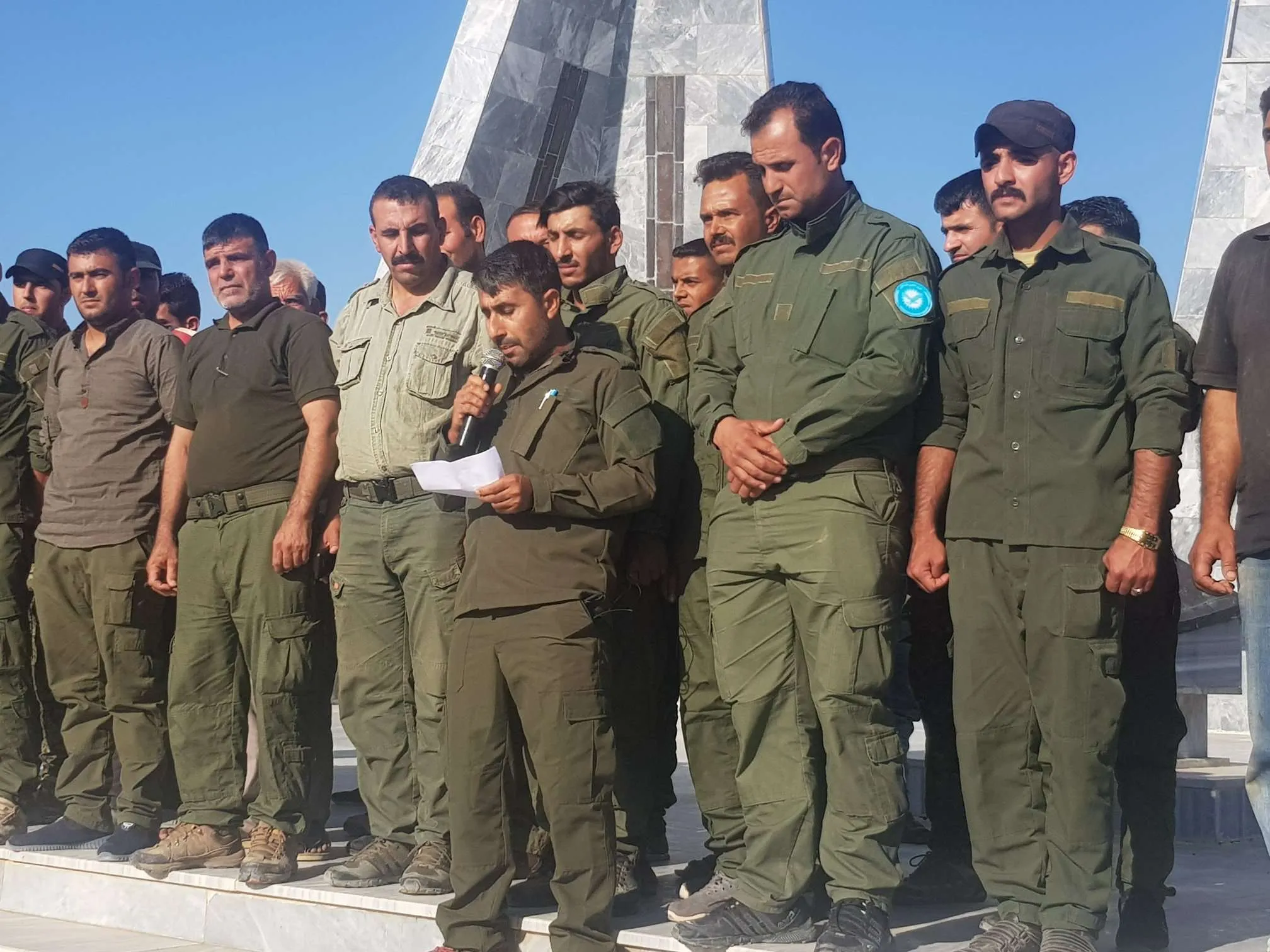 Sedan kesî şehîd Edhem spartin axê
