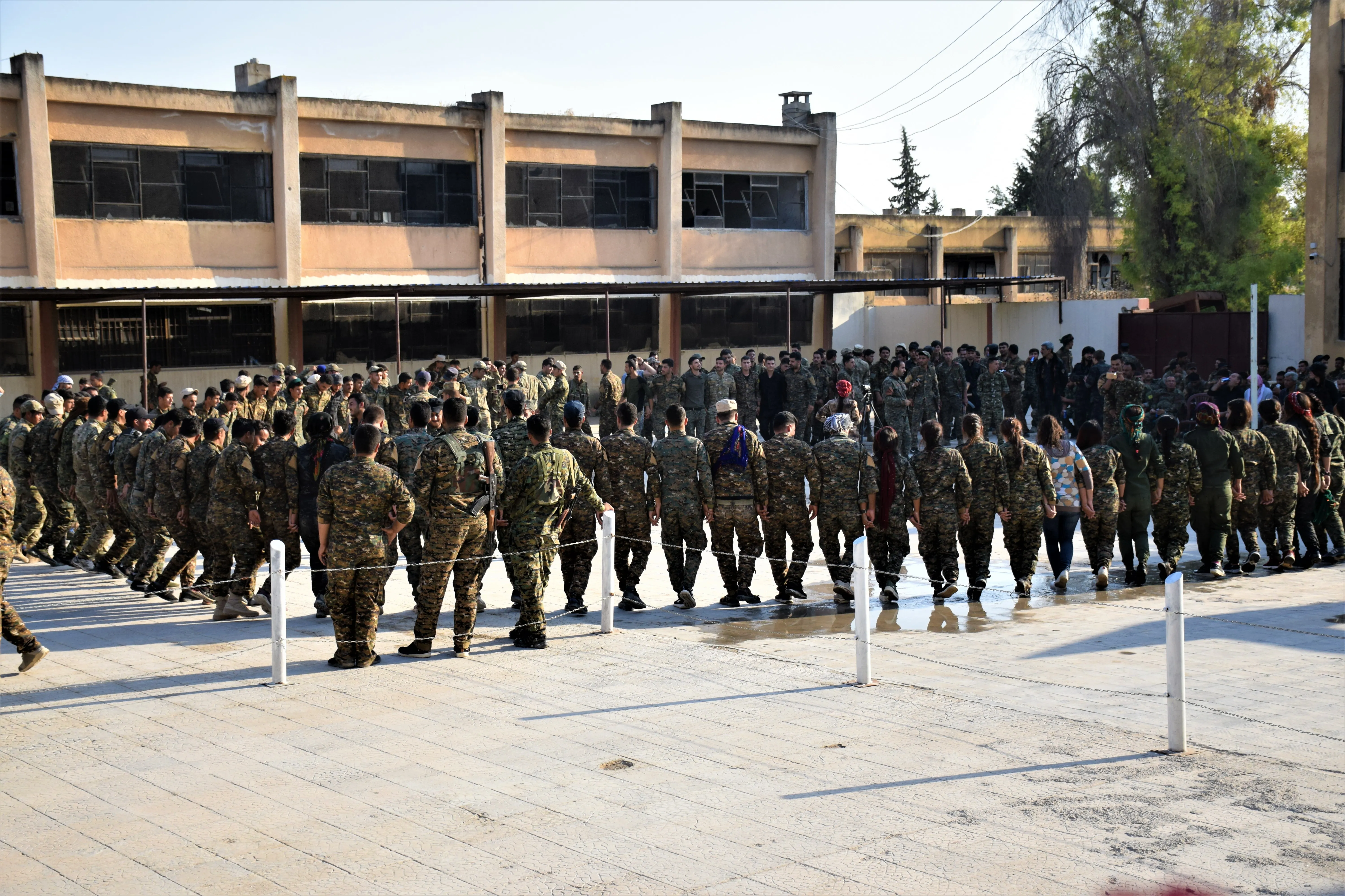 Meclisa Leşkerî ya Serêkaniyê hate damezirandin