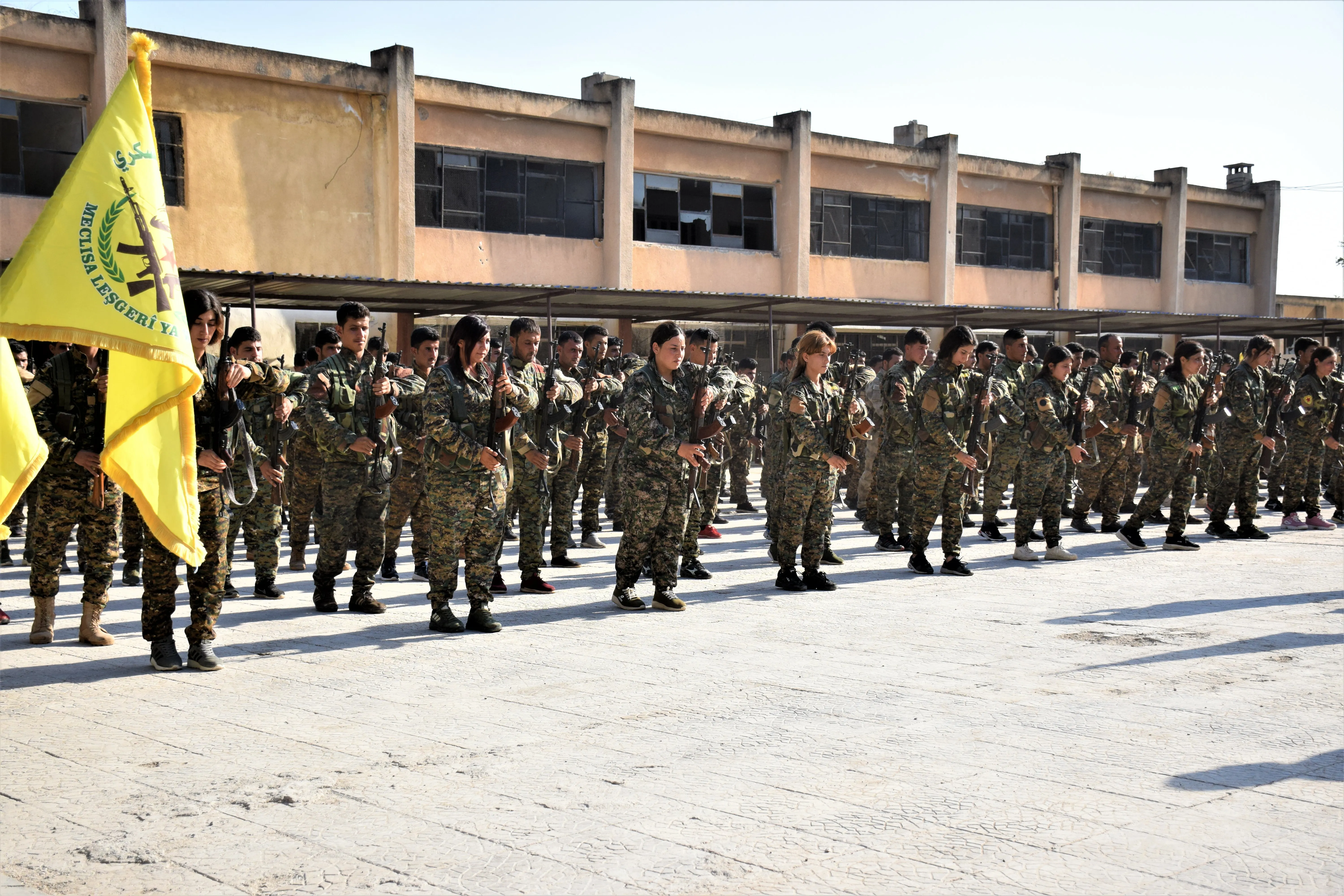 Meclisa Leşkerî ya Serêkaniyê hate damezirandin