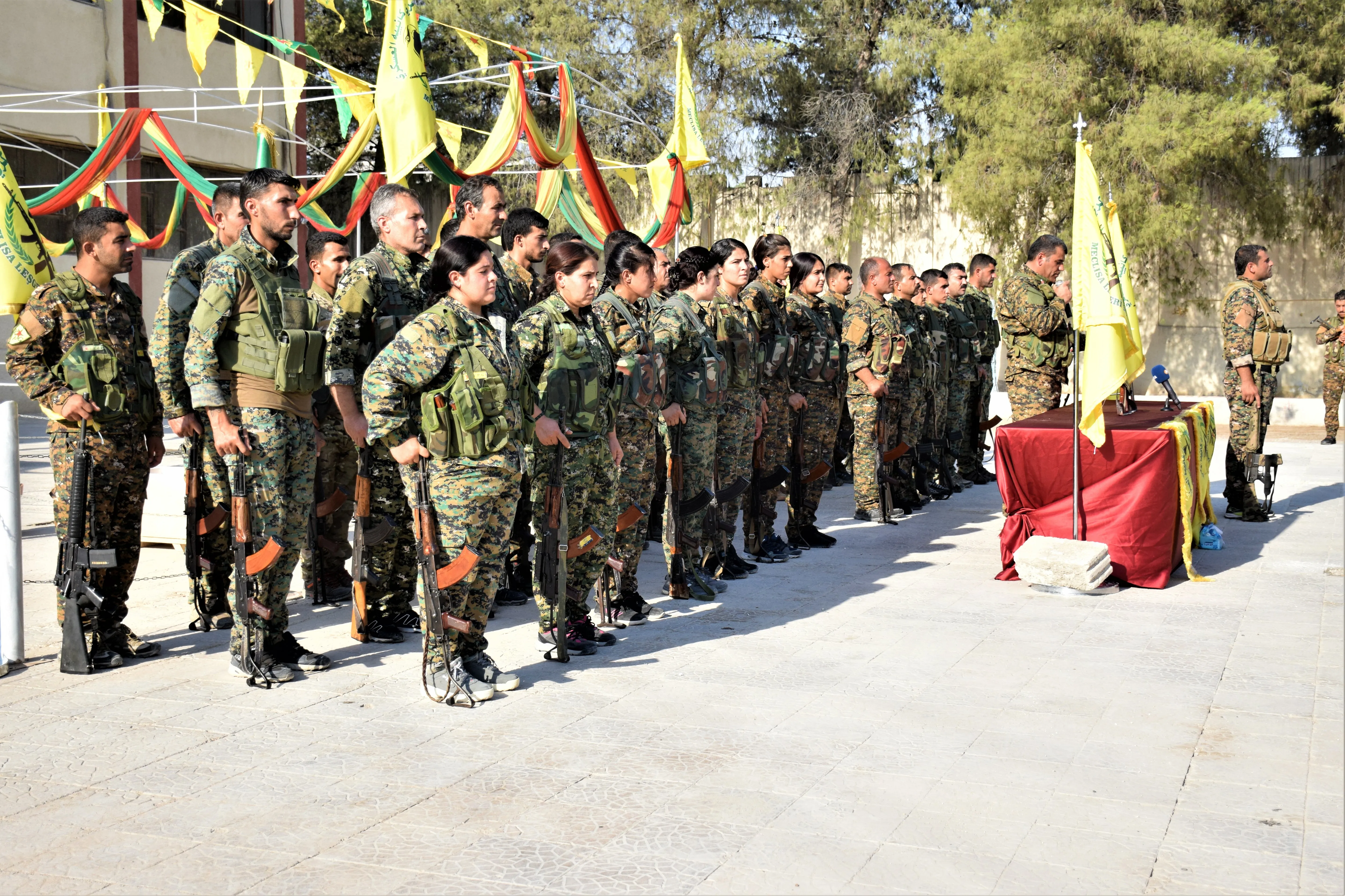 Meclisa Leşkerî ya Serêkaniyê hate damezirandin
