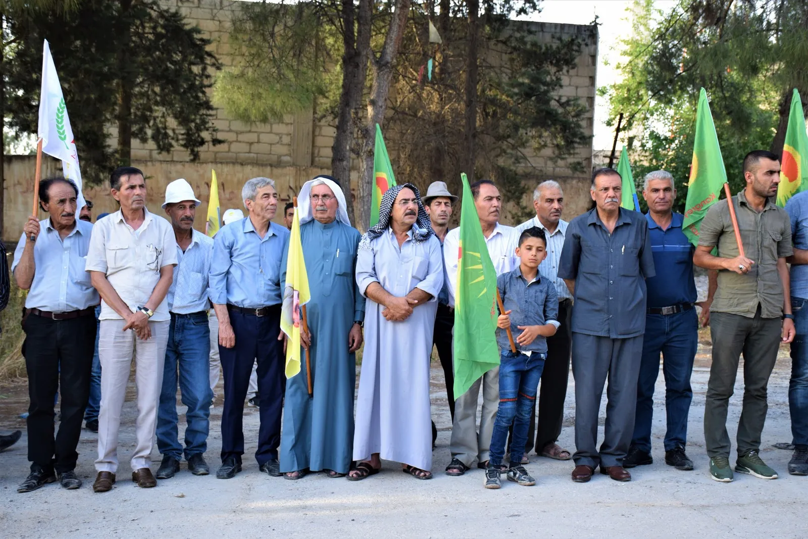 Şêniyên Serêkaniyê êrîşên Tirkiyê li ser herêmên Başûr protesto kirin