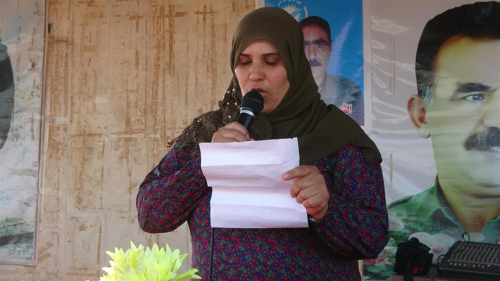 Cenazeyên du şehîdan li Hesekê hatin veşartin