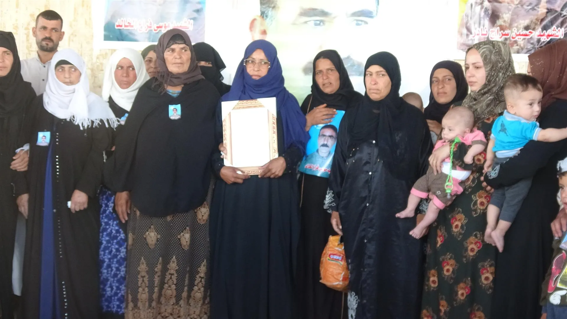 Cenazeyên du şehîdan li Hesekê hatin veşartin