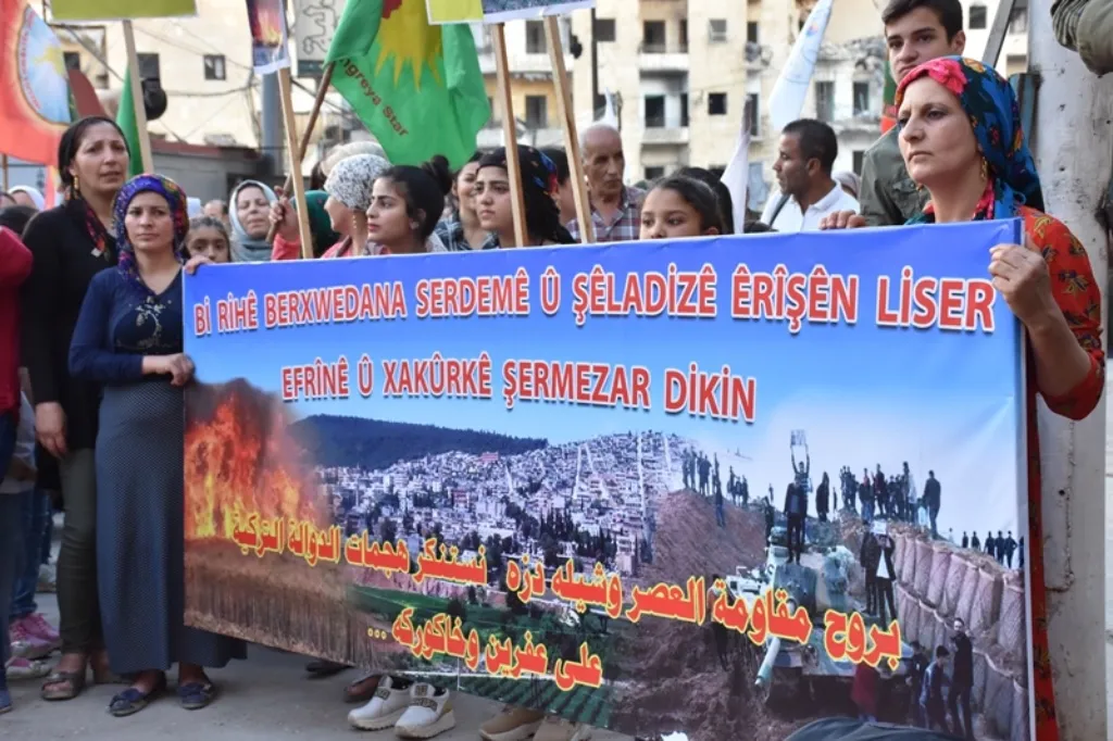 Dagirkiriya dewleta Tirk li Helebê hate şermezarkirin