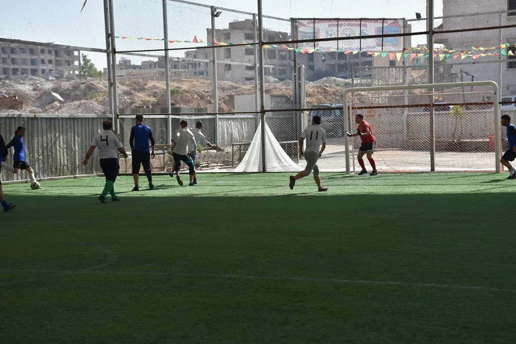 Maçên çaryeka dawîn a turnuvaya Berxwedana Şehîdên Şêxmeqsûd destpê kir