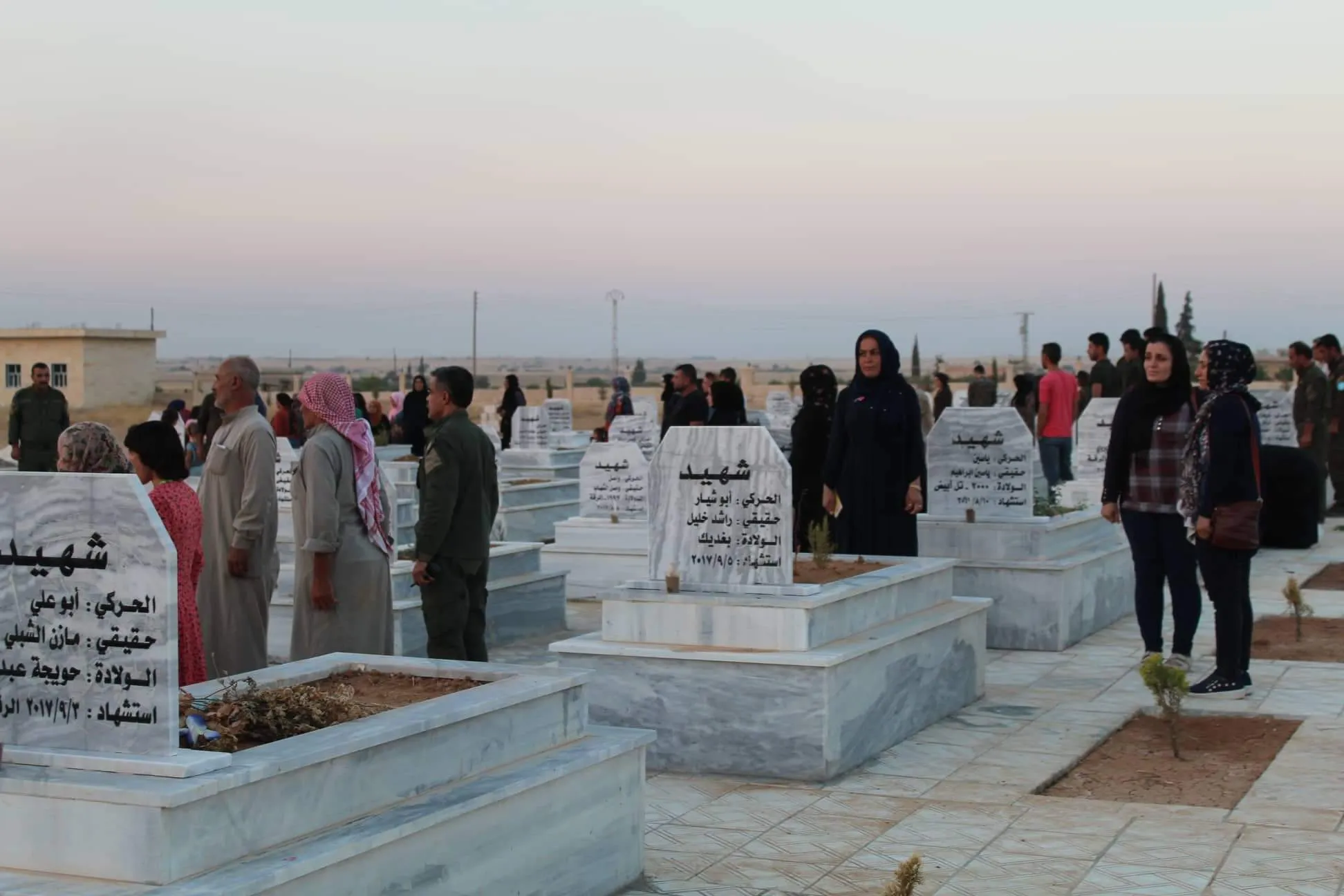 Şehîdên meha Hezîranê û komkujiya Kobanê li Girê Spî hatin bi bîranîn