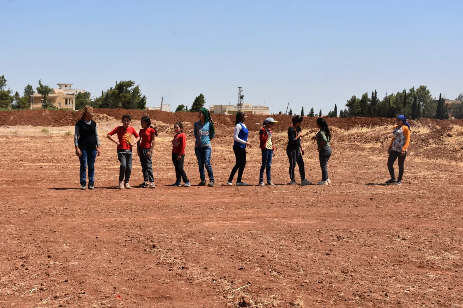 Li kantona Şehbayê ji bo roja sporê amadekarî tên kirin