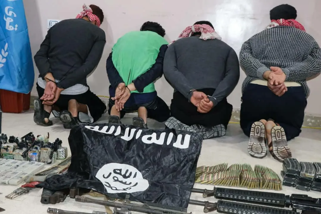 Li Minbicê şaneyek veşartî ya DAIŞ‘ê hat girtin