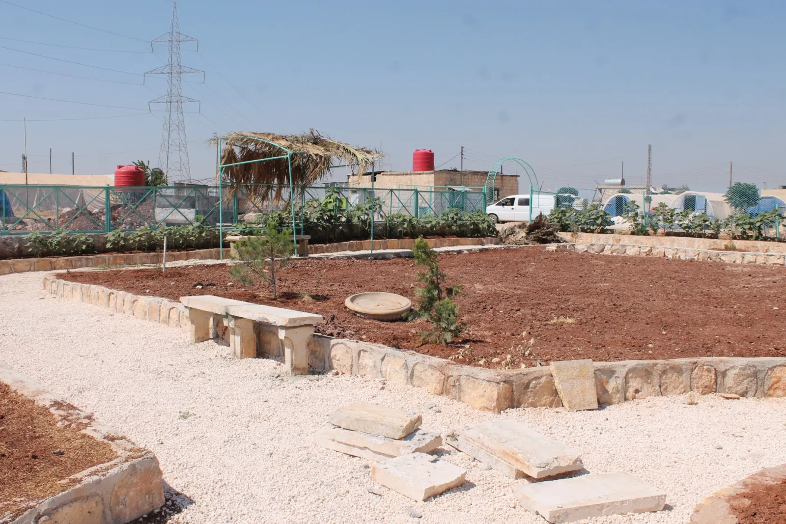 Şaredariya Gel a Kampa Serdemê parkekî ava dike