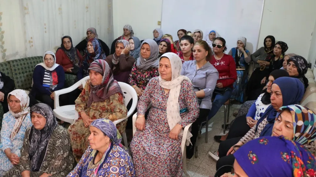 Komîteya Tenduristiyê ya komîna jin a Helebê bi hemû hêza xwe dixebite