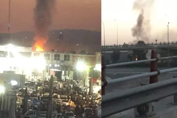 Li Hewlêrê di depoyên çekan de teqîn