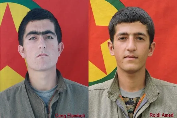 Nasnameya 3 gerîlayên HPG`ê hat eşkerekirin