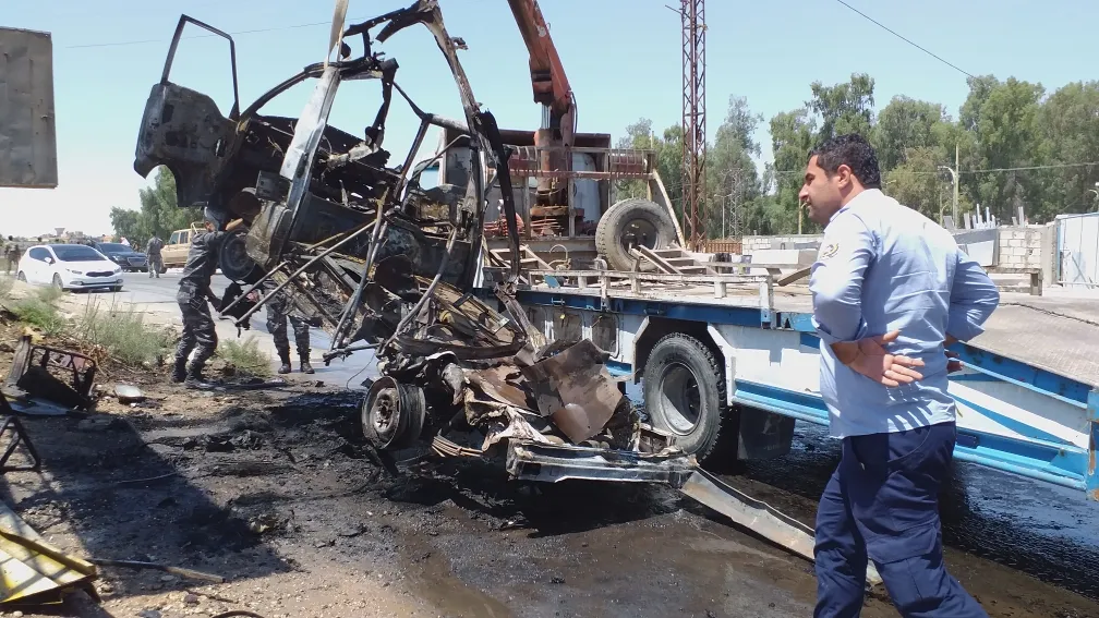 Li Hesekê teqîn, 3 birîndar