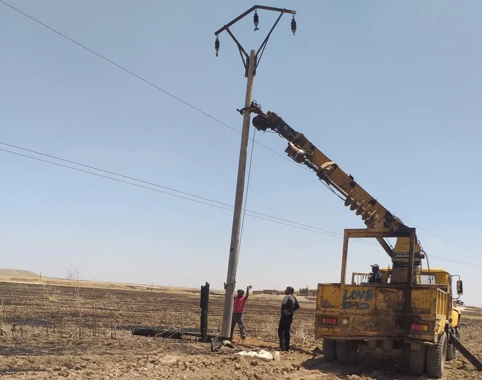 Piştî sererastkirinê ji nû ve kehrebe li 18 gundan vegerî