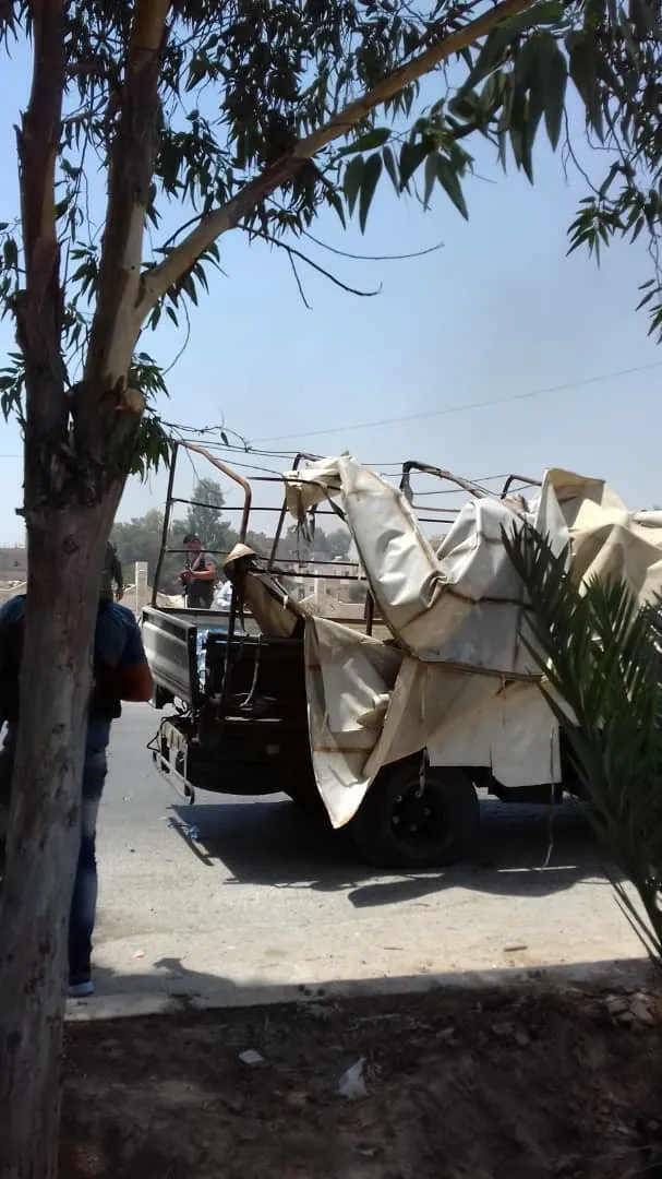 Li Hesekê motorsiklêtek bombebarkirî teqiya